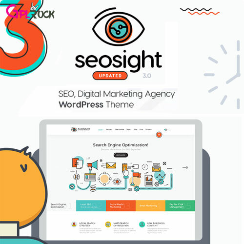 Seosight – SEO, Digital Marketing Agency WP Theme with Shop
