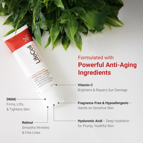 Lifecell (Life Cell) Anti Aging Wrinkle South Beach Skin Care 2.54oz - Image 5