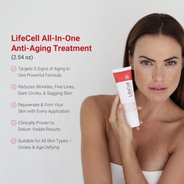 Lifecell (Life Cell) Anti Aging Wrinkle South Beach Skin Care 2.54oz - Image 4