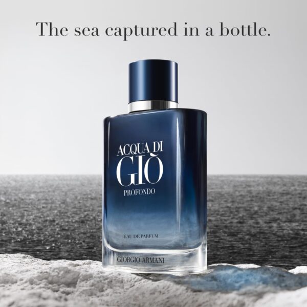 Armani Beauty - Acqua di Giò Profondo - Eau de Parfum - Cologne for Men - Fresh & Aromatic Men’s Fragrance - Mandarin, Lavender, Cedarwood Notes - Image 2