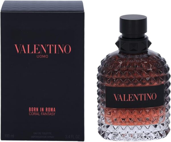 Valentino Uomo Born In Roma Coral Fantasy for Men - 3.4 oz EDT Spray - Image 3