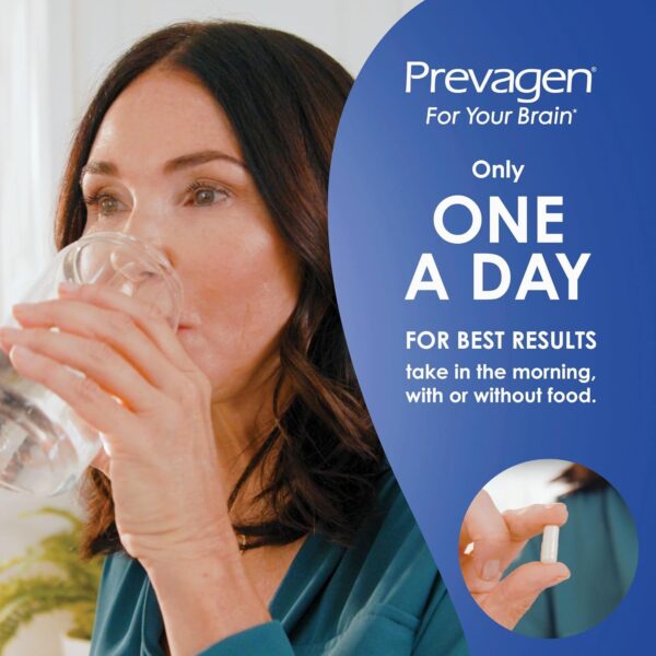 Prevagen Regular Strength 10mg, 60 Capsules |1 Pack| with Apoaequorin & Vitamin D with Attractive and Stackable Prevagen Storage Box - Image 5