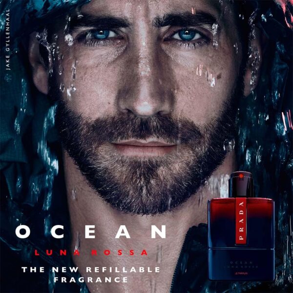 Prada Luna Rossa Ocean Le Parfum Refillable Spray for Men, 1.6 Ounce - Image 4
