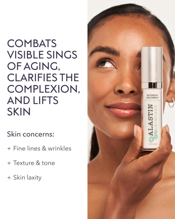 ALASTIN Skincare Restorative Skin Complex Anti-Aging Face Serum (1 oz) | Reduce Fine Lines & Wrinkles | With Niacinamide to Improve Texture - Image 4