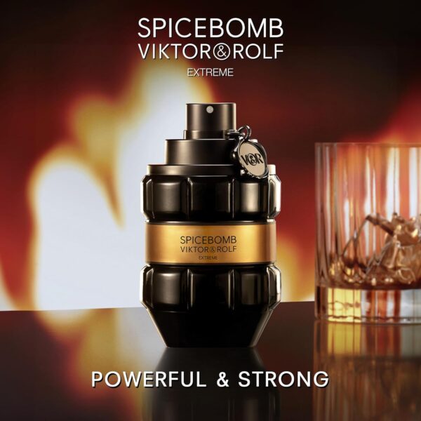 Viktor&Rolf - Spicebomb Extreme Eau de Parfum - Woody & Spicy - Cologne for Men - With Notes of Amber & Vanilla - Image 3