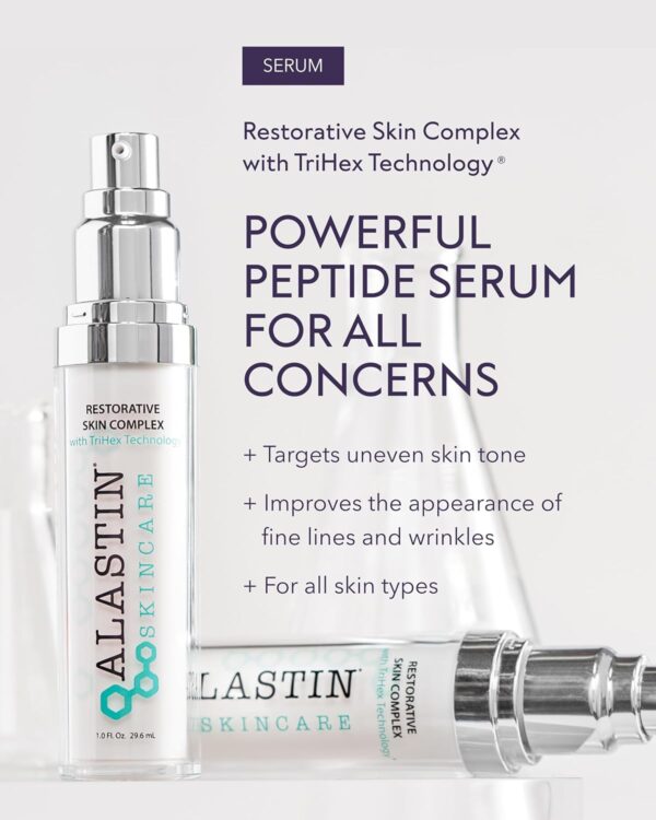 ALASTIN Skincare Restorative Skin Complex Anti-Aging Face Serum (1 oz) | Reduce Fine Lines & Wrinkles | With Niacinamide to Improve Texture - Image 5