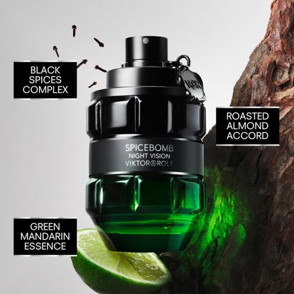 Spicebomb Night Vision Cologne By Viktor & Rolf Eau De Toilette Spray 1.7 oz - Image 2