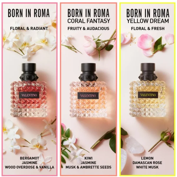 Valentino Valentino Donna Born In Roma EDP Spray Women 3.4 oz - Image 4