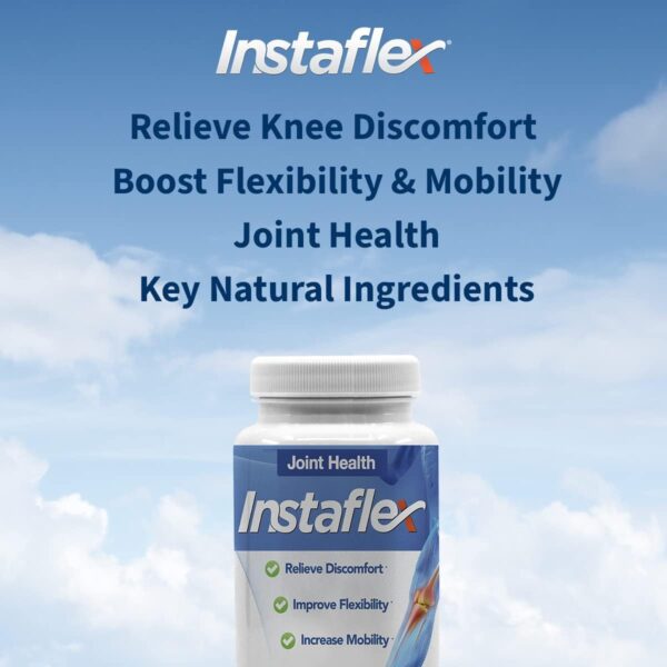 Instaflex Joint Support Supplement - Clinically Studied Joint Relief Blend of Glucosamine, MSM, White Willow, Turmeric, Ginger, Cayenne, Hyaluronic Acid - 90 Capsules - Image 3