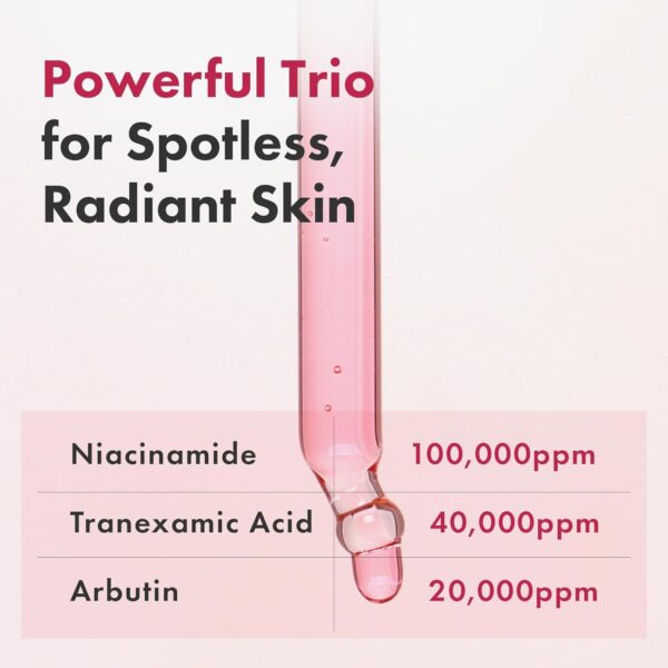 Niacinamide 10% + Tranexamic Acid 4% Serum, Arbutin 2%, Hyaluronic Acid, TXA Facial Serum, Glass Skin, Clarifying, Radiant Complexion with Natural Color, Korean Skin care, 33ml, 1.11 fl.oz. - Image 4