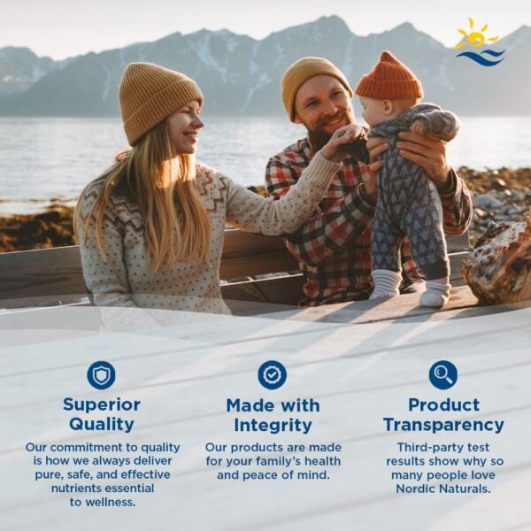 Nordic Naturals Vitamin D3 + K2 Gummies, Pomegranate - 120 Gummies - 1000 IU Vitamin D3 + 45 mcg K2- Great Taste - Bone Health, Promotes Healthy Muscle Function - Non-GMO - 120 Servings - Image 5