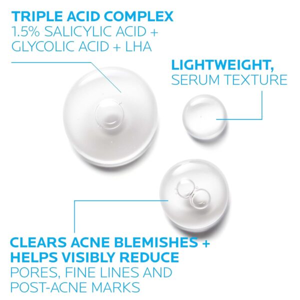 La Roche-Posay Effaclar Salicylic Acid Treatment to Minimize Pores, Clear Acne Blemishes and Post Acne Marks - Image 5