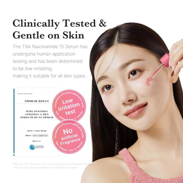medicube TXA+Niacinamide 15% Glow Facial Serum for After Spot Care | All-in-One Daily Korean Skincare | Uneven Skin Tone, Texture, and Hydration Care | High-Potency Tranexamic Acid 5% | 1.01 fl.oz - Image 3