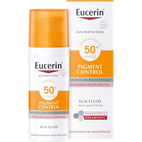 Eucerin Pigment Control LSF 50+ Sun Fluid, 50 ml Solution - Image 4