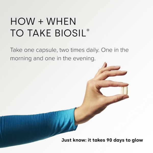 Biosil Collagen Generator - 60 Original Capsules - with Patented ch-OSA Complex - Generates & Protects Your Own Collagen - GMO Free - 30-Day Supply - Image 6
