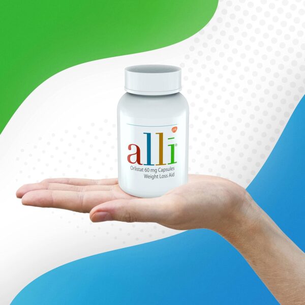 alli Diet Weight Loss Supplement Pills, Orlistat 60mg Capsules, 170 Count - Image 2