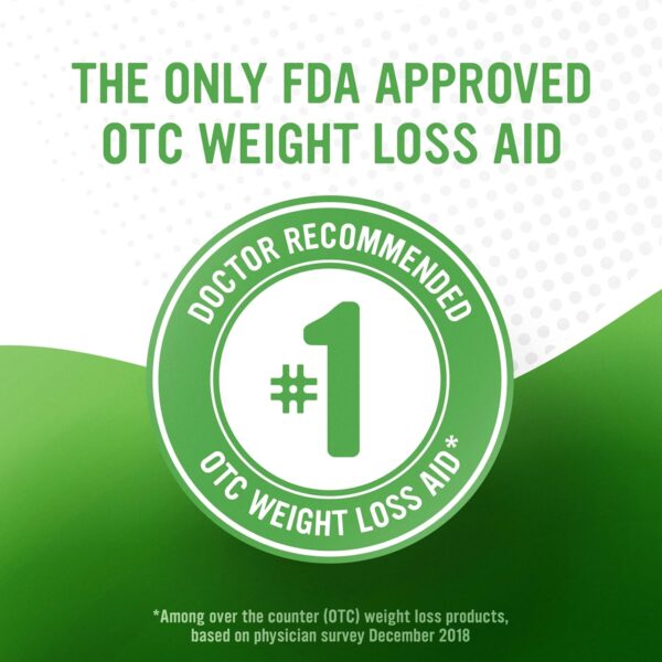 alli Diet Weight Loss Supplement Pills, Orlistat 60mg Capsules, 170 Count - Image 4