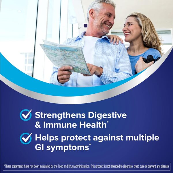 Florastor Probiotics for Digestive & Immune Health, 20 Capsules, Probiotics for Women & Men, 1 Probiotic Worldwide, Flush Out Bad Bacteria & Boost The Good with Our Strain Saccharomyces boulardii - Image 4