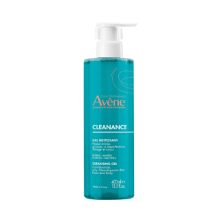 Avène Cleanance Cleansing Gel Soap Free Cleanser for Acne Prone, Oily, Face & Body, Alcohol-Free