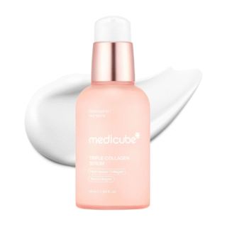 Medicube Triple Collagen Serum 1.85 fl.oz - Nourish dull skin with Triple Collagen Complex - A lightweight serum with Niacinamide and Hyaluronic Acid - Korean Skincare