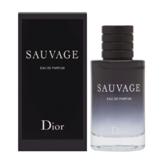 Dior Sauvage Eau de Parfum Splash Mini for Men, 0.34 Ounce / 10ml