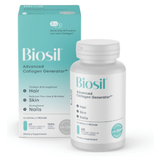 Biosil Collagen Generator - 60 Original Capsules - with Patented ch-OSA Complex - Generates & Protects Your Own Collagen - GMO Free - 30-Day Supply