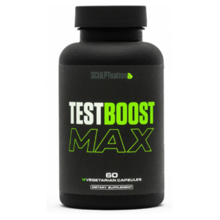 Sculpt Nation by V Shred Test Boost Max - Testosterone Supplement for Men - Tribulus Terrestris for Men - Natural Energy, Stamina, and Strength Booster - 60 Gluten Free Capsules