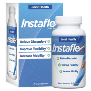 Instaflex Joint Support Supplement - Clinically Studied Joint Relief Blend of Glucosamine, MSM, White Willow, Turmeric, Ginger, Cayenne, Hyaluronic Acid - 90 Capsules