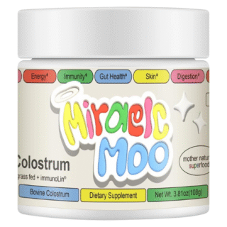 Miracl.e Moo -Nature Bo.vin.e Colo.str.um - Immune Support（ 60Count 1Pk ）