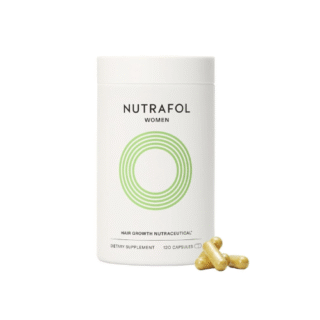 Nutrafol Women's Hair Growth Supplements, Ages 18-44, Clinically Proven for Visibly Thicker and Stronger Hair, Dermatologist Recommended - 1 Month Supply