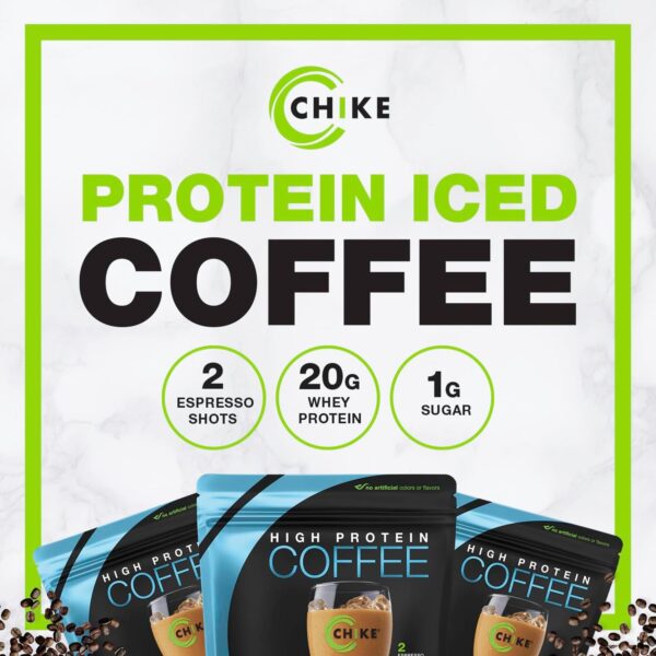 Chike High Protein Iced Coffee, Original, 14 Servings (15.1 Ounce) - Image 4