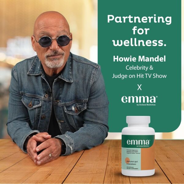 Emma Gut Health Doctors Endorsed Supplement - 60 Capsules - Relief from Gas and Bloating, Repairs Leaky Gut with Magnesium, Berberine, Vitamin D, Quercetin & More - Gut Health & Colon Cleanse Formula - Image 6