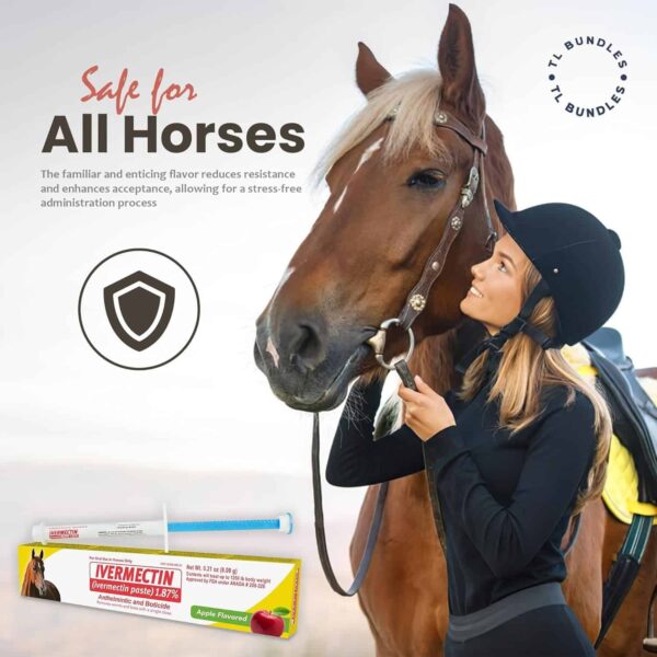 Durvet Ivermectin Paste - Horse Wormer 1 Tube 6.08 Grams (3-Pack) - Image 5